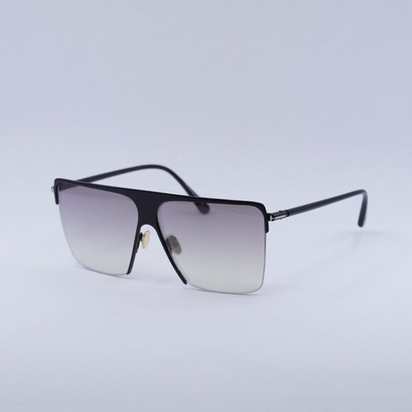 🕶️ New Tom Ford Sofi FT0840 01C Sunglasses - Black Frame, Smoke Mirror Lenses - Picture 3 of 11